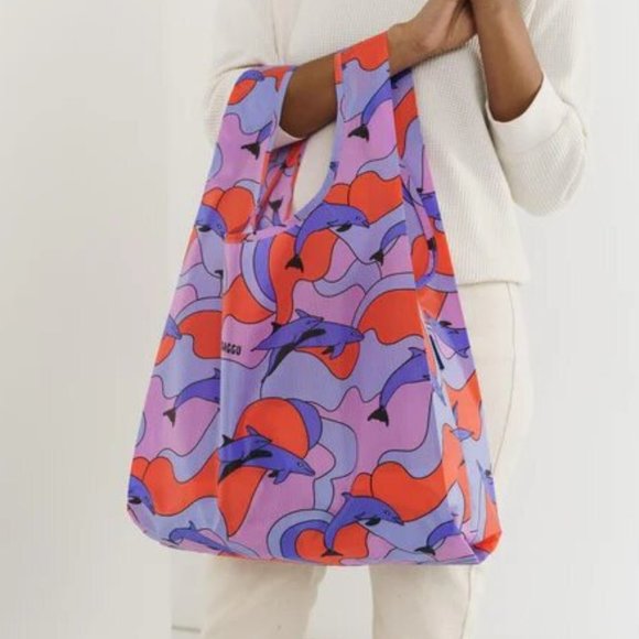 NWOT Standard Baggu - Dolphins (Animal Friends) - Picture 5 of 12